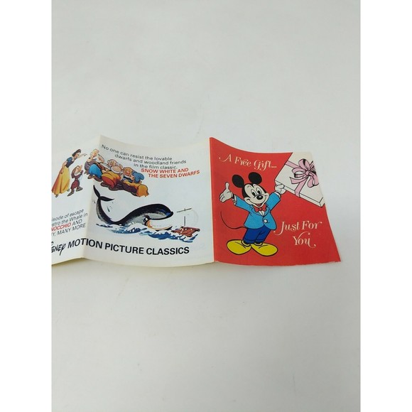 Super 8mm Film Walt Disney Mickey Mouse Money Promotional Insert Promo VTG 60s - Picture 2 of 11